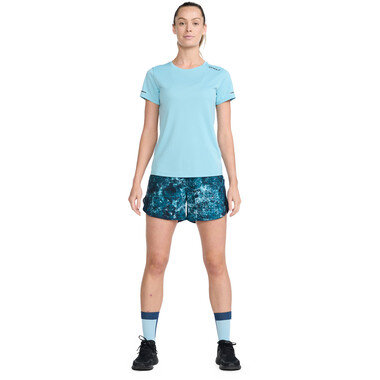 2XU AERO Women's Short-Sleeved T-Shirt Turquoise 0